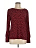 Tahari Red Long Sleeve Blouse Size M - photo 1