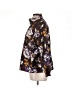 Lands' End 100% Polyester Print Brown Jacket Size L (petite) - photo 5