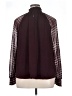 Cato 100% Polyester Burgundy Long Sleeve Blouse Size XL - photo 2
