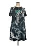 Lovesick Tie-dye Teal Casual Dress Size 2X Plus (2) - photo 1