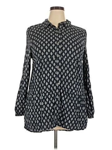 Style&Co Long Sleeve Blouse (view 1)