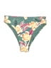 Roxy Tropical Green Swimsuit Bottoms Size S - photo 1