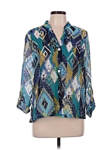 Ruby Rd. 3/4 Sleeve Blouse (view 1)