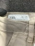Zara Solid Tan Khakis Size 6 - photo 3