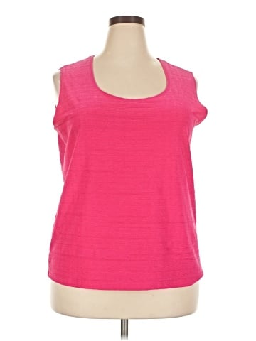 DressBarn Sleeveless T-Shirt (view 1)