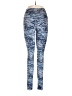 Lululemon Athletica Print Blue Leggings Size 6 - photo 1