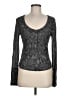 Pilcro Gray Long Sleeve T-Shirt Size M - photo 1