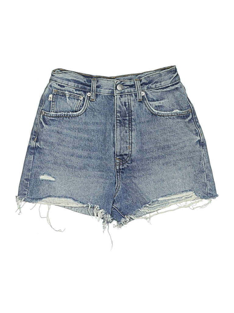 Pre-owned Lovers & Friends Denim Shorts In Blue