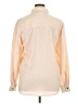 Valerie Stevens 100% Silk Chevron-herringbone Ivory Long Sleeve Silk Top Size 14 - photo 2