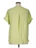 Cato 100% Polyester Green Short Sleeve Blouse Size XL - photo 2