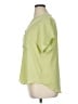 Cato 100% Polyester Green Short Sleeve Blouse Size XL - photo 5