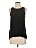 Naked Zebra 100% Polyester Black Sleeveless Blouse Size S - photo 1