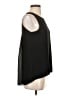 Naked Zebra 100% Polyester Black Sleeveless Blouse Size S - photo 4