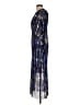 DKNY Graphic Blue Cocktail Dress Size 10 - photo 5