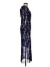 DKNY Graphic Blue Cocktail Dress Size 10 - photo 4