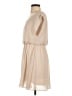Lush 100% Polyester Solid Tan Casual Dress Size S - photo 5