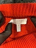 Escada Sport Orange Wool Pullover Sweater Size XL - photo 7