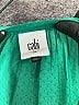 CAbi 100% Polyester Green Sleeveless Blouse Size XS - photo 7