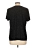 Croft & Barrow Stars Black Short Sleeve Blouse Size L (petite) - photo 2
