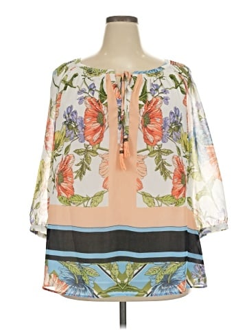 Daniel Rainn 3/4 Sleeve Blouse (view 1)
