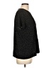 Croft & Barrow Stars Black Short Sleeve Blouse Size L (petite) - photo 4