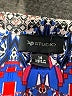 AB Studio Print Blue Casual Dress Size 14 - photo 7