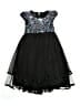 Pippa & Julie 100% Polyester Black Dress Size 6X - photo 1