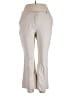 Nicole Miller Solid Tan Khakis Size XXL - photo 1