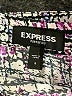 Express 100% Polyester Tweed Purple Long Sleeve Blouse Size S - photo 7
