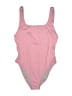 Speedo Solid Pink One Piece Swimsuit Size 12 - photo 1