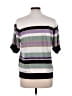 Bend Over 100% Acrylic Stripes Purple Pullover Sweater Size L - photo 2