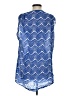 J.Crew Blue Sleeveless Blouse Size S - photo 2