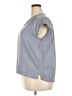 Splendid Gray Short Sleeve Blouse Size XXL - photo 5