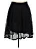 rue21 100% Polyester Hearts Black Casual Skirt Size 1X - photo 1