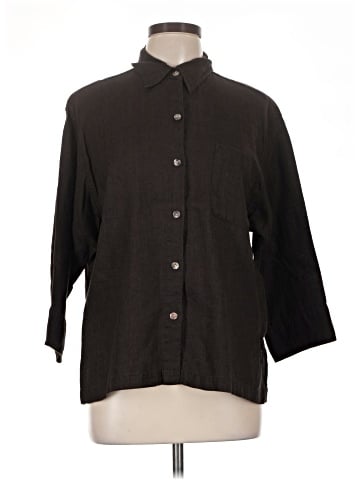 Chico's Design 3/4 Sleeve Button-Down Shirt (view 1)