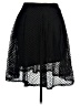 rue21 100% Polyester Hearts Black Casual Skirt Size 1X - photo 2