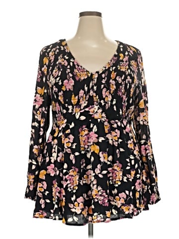 Torrid Long Sleeve Blouse (view 1)