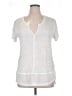 Sanctuary 100% Polyester White Short Sleeve Henley Size XL - photo 1