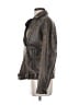 Topshop 100% Polyurethane Brown Jacket Size 0 - 2 - photo 5