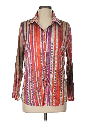David Cline 3/4 Sleeve Button-Down Shirt (view 1)