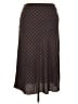 Things Between 100% Polyester Argyle Purple Brown Formal Skirt Size XXL - photo 1