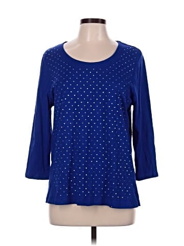 Zenergy by Chico's 3/4 Sleeve T-Shirt (view 1)