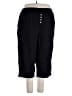 Ellos Black Linen Pants Size 32 waist - photo 1