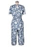 Luxology Print Blue Jumpsuit Size M - photo 2