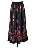 Calypso St. Barth Paisley Black Casual Skirt Size S - photo 1