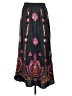 Calypso St. Barth Paisley Black Casual Skirt Size S - photo 2