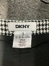 DKNY Houndstooth Checkered-gingham White Gray Casual Dress Size 14 - photo 7