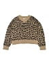 Gap Kids 100% Cotton Animal Print Tan Pullover Sweater Size XL (kids) - photo 1