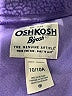 OshKosh B'gosh 100% Polyester Purple Track Jacket Size 10 - photo 3