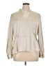 Banana Republic Ivory Long Sleeve Blouse Size XL - photo 1